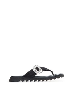 Roger Vivier Embellished Sandals - Black