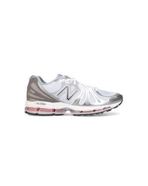 New Balance Low Profile Sneakers - White