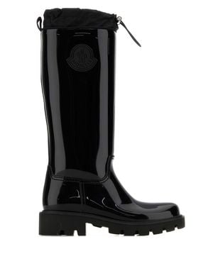 Moncler Rubber Kick Stream Boots - Black