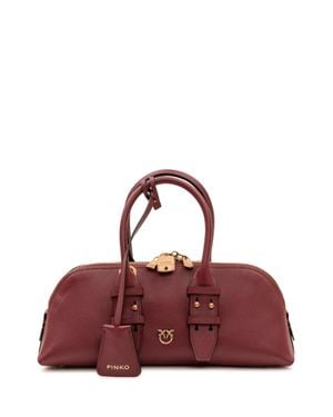 Pinko Mini Bowling Handbag - Purple