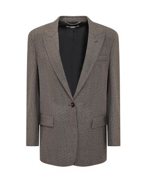 Stella McCartney Classic Wool Jacket - Gray