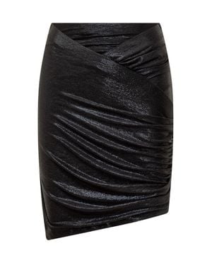 IRO Mini Lurex Skirt - Black
