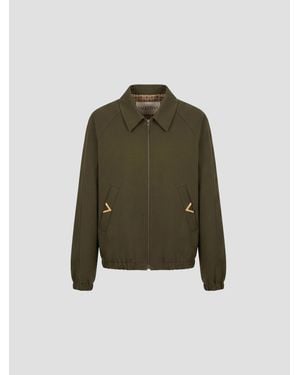 Valentino V Jacket - Green