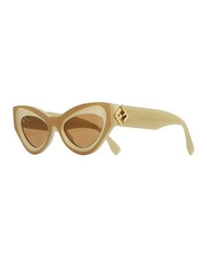 Fendi Mini Shiny Sunglasses - Multicolor