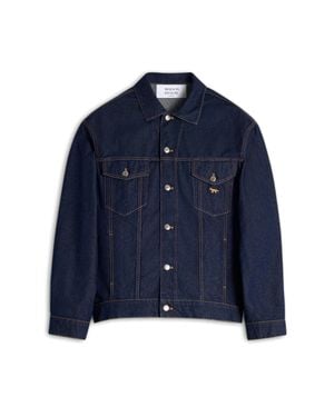 Maison Kitsuné Trucker" Jacket - Blue