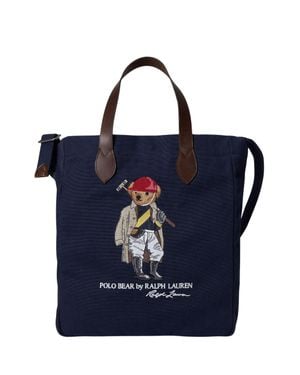 Ralph Lauren Cotton Mini Backpack For - Blue