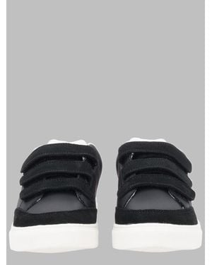 BOSS Kids Velcro Strap Sneakers - Black