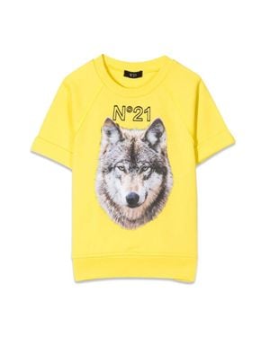 N°21 Sweatshirt - Yellow