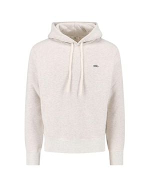 Autry 100% Cotton Sweatshirt - White
