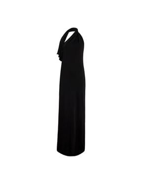 KHAITE Roza Mini Dress - Black