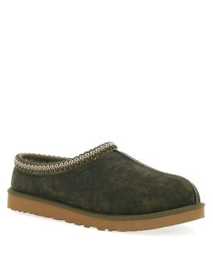 UGG Sustainable Suede Sandals With Plush Lining - Green
