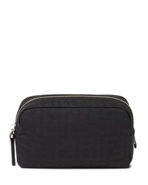 Fendi Mini Nylon Crossbody Bag, 11 Cm X 16 Cm X 5 Cm - Black