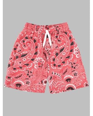 Etro Boys' Mini Cotton Shorts - Pink