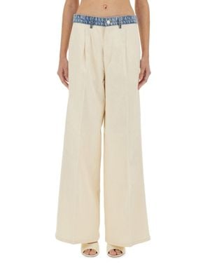 Moschino Pants Urban - Natural