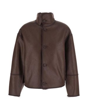 Urbancode Stretch Fabric Coat - Brown