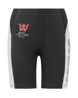 Off-White c/o Virgil Abloh Stylish Ciclista Shorts - Gray