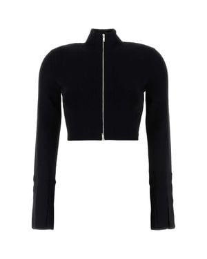 Nanushka Stretch Viscose Blend Izan Cardigan - Black