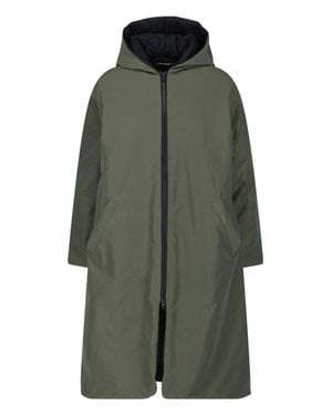 Cape Concept Hooded Longline Raincoat - Green