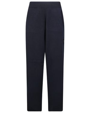 Stone Island Sweater Weave Pants - Blue
