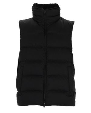 Herno Polyester Vest Made - Black