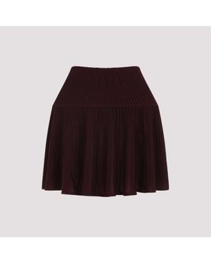 Alaïa Skirt - Purple