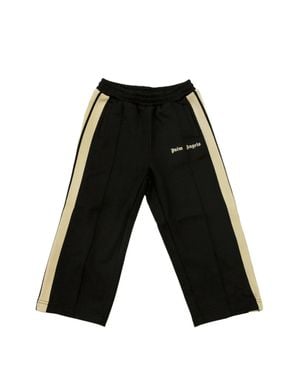 Palm Angels Boy's Side-Stripe Track Pants - Black