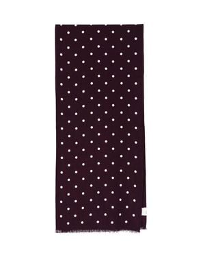 Destin Wool Scarf - Purple