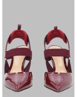 Fendi Designer Heels - Red