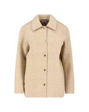 Burberry Light & Natural 100% Virgin Wool Jacket