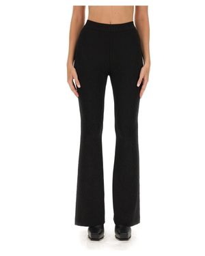 Stella McCartney Ribbed Pants - Black