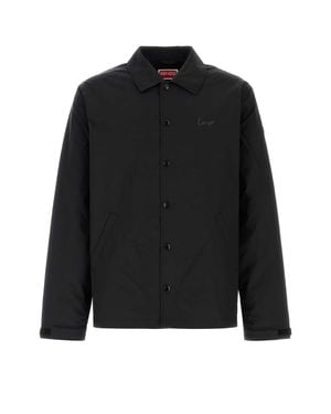 KENZO Black Cotton Blend Jacket
