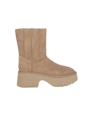 UGG 'Classic Twin Seam New Heights' Ankle Boots - White