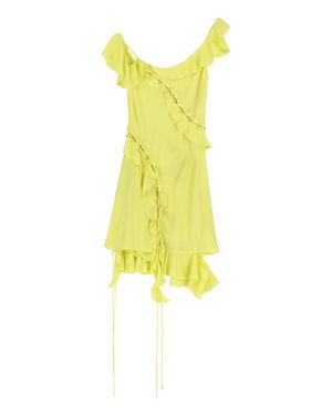 Acne Studios Frill Dress - Yellow