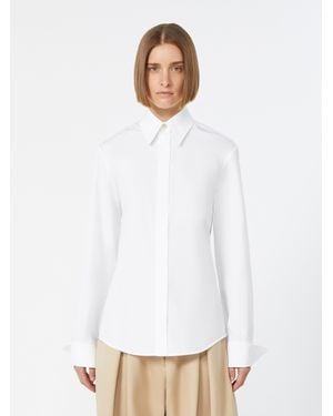 Sportmax Cotton Accord Blouse - White