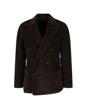 Lardini 100% Cotton Jacket - Black