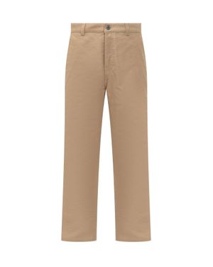 Ami Paris Utility Worker Pants - Natural