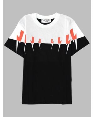 Neil Barrett Boys 100% Cotton T-Shirt - Black