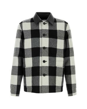 Givenchy Embroidered Wool Shirt - Black