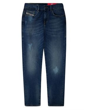 DIESEL JUNIOR Kids Washed Denim Jeans - Blue