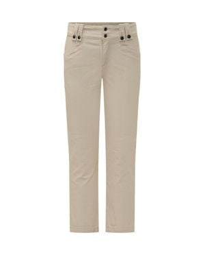 Isabel Marant Isabel Birdy Straight-Leg Pants - Natural
