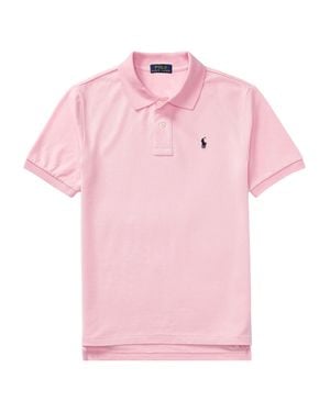 Ralph Lauren Mini Boy's Classic Cotton T-Shirt - Pink