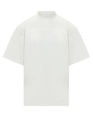 Mordecai Classic Cthessic Fit T-Shirt With Gironeck - White