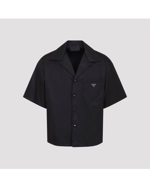 Prada Re-Nylon Shirt - Black