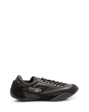 Y-3 And-3 Warped Sneakers - Black