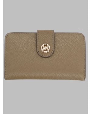 MICHAEL Michael Kors Designer Leather Wallet - Natural