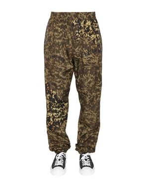 Givenchy 4G Print Relaxed Fit Pants - Green