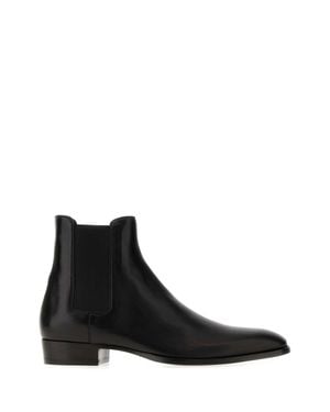 Saint Laurent Wyatt 30 Chelsea Boot - Black