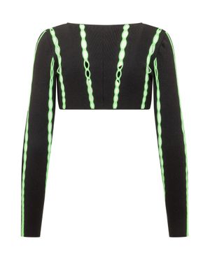 Ambush Mini Knit Cardigan - Black
