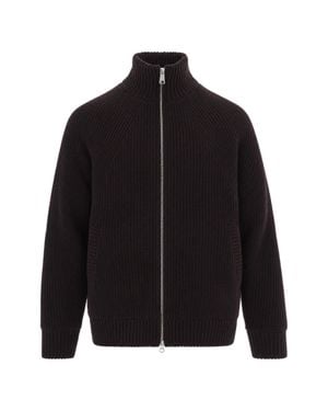 Carhartt Zip-Up Knit Cardigan - Black