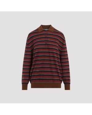 Prada Cashmere Polo - Red
